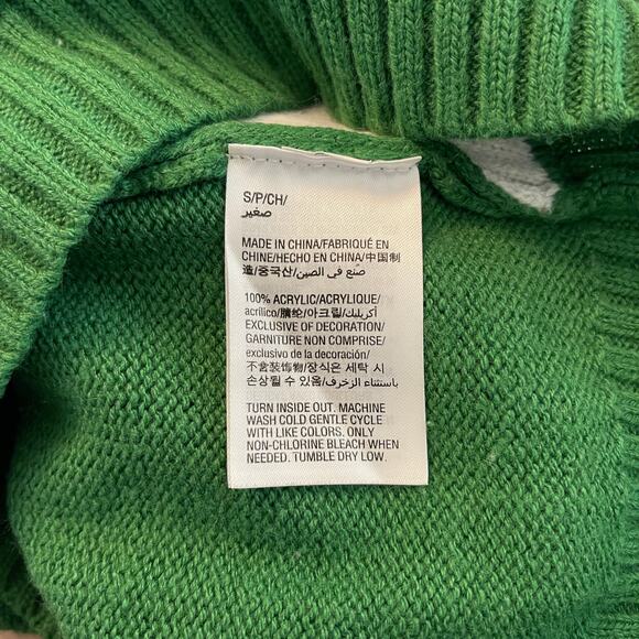 Karen Scott Silver Sequined Reindeer Ugly Christmas Sweater Size Small - Picture 4 of 4